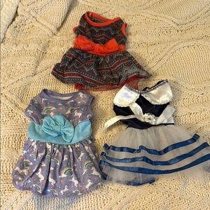 Toy Dog Dress Bundle!!
